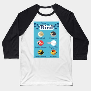 Types of Birds 2/3 Baseball T-Shirt